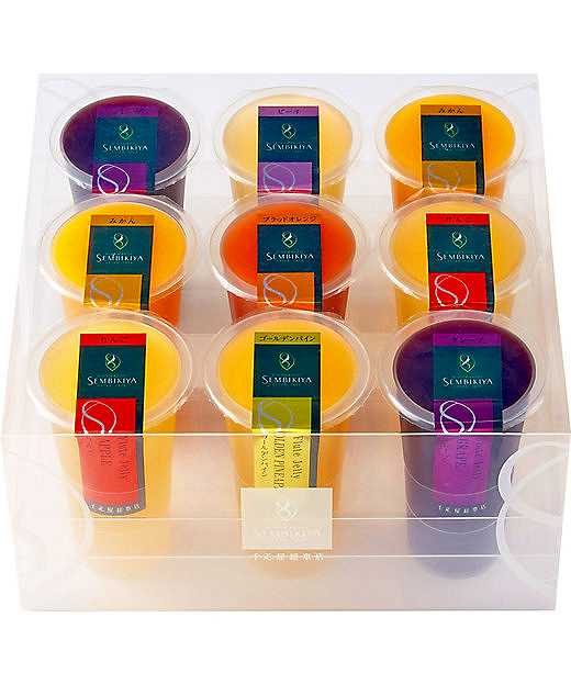 日本橋　千疋屋総本店　フルートジェリー９本入